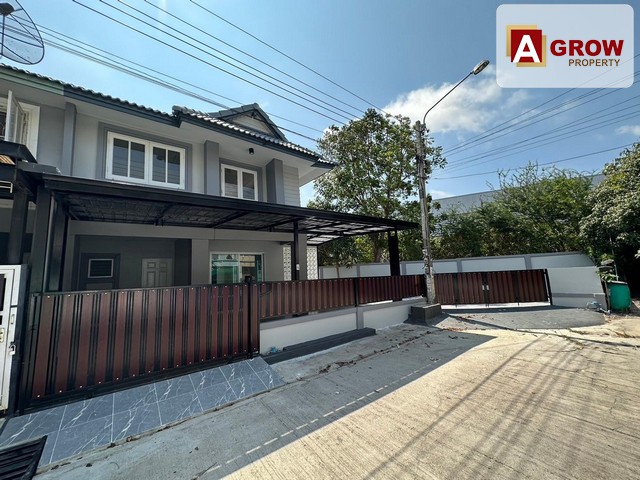 ม.พฤกษา15 บ้านรีโนเวทใหม่หน้าอยู่ เดินทางสะดวก