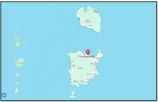 ขายที่ดินใกล้ทะเล ติด Zazen เกาะสมุย พื้นที่ 1-0-56 ไร่ ติดถนน ใกล้สนามบินนานาชาติเกาะสมุย Tel. 0632897879