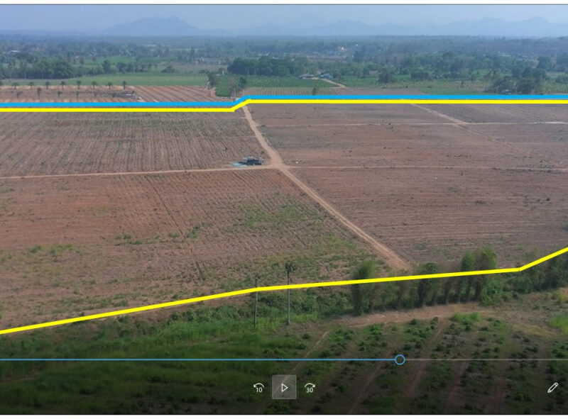 ขาย ที่ดิน พื้นที่เป็นเนินสวย มีวิวเขารอบด้าน - 114 ไร่ 1 งาน 7 ตรว