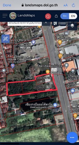 ที่ดิน 3 ไร่ ทำเลสวย ติดถนน บางกรวย-ไทรน้อย ที่ดินอยู่ฝั่งเดียวกับ Lotus Market ถึงก่อน วัดเล่งเน่ยยี่ 2