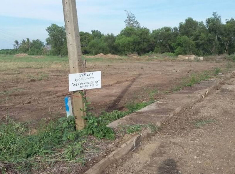 ขาย ที่ดิน ตรงข้าม โรงเรียนสารสาสน์วิเทศ บางบัวทอง นนทบุรี