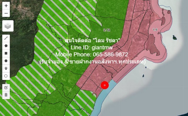 ขาย พื้นที่ดิน ขายที่ดินเปล่าติดทะเล (ผังสีชมพู) ต.ห้วยทราย อ.เมืองประจวบคีรีขันธ์ จ.ประจวบคีรีขันธ์ 17-3-54.9 ไร่, ราคา 53,661,750 บาท (3 ลบ./ไร่) ใหญ่ 7155 ตาราง-วา 53661750 B. ใกล้ ห่างถนนเพชรเกษม (ทางหลวงหมายเลข 4) ประมาณ 3.2 กม. พร้อมให้คุณได้จับจอง