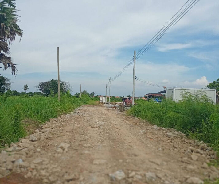 ขาย ที่ดิน ตรงข้าม โรงเรียนสารสาสน์วิเทศ บางบัวทอง นนทบุรี