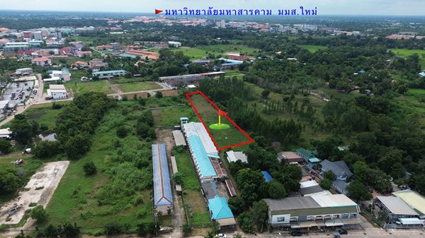 Land for sale Maha Sarakham ขายที่ดิน มหาสารคาม 2 ไร่ 2 งาน 22 ตรว. ติดถนนสาธารณะประโยชน์ โทร 061-1195112