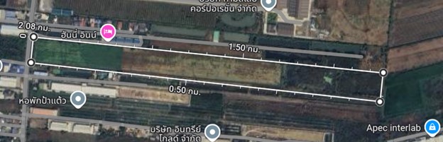 ขายที่ดิน 42 ไร่ ลำลูกกา ปทุมธานี คลอง 8 ติดถนนลำลูกกา