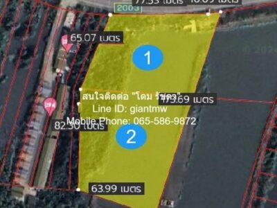 พื้นที่ดิน ที่ดินติดทะเล อ.เมืองสมุทรสงคราม (ใกล้ตลาดดอนหอยหลอด) 83 ตร.ว. 1 Ngan 17 RAI 50000 บาท ไม่ไกลจาก ดอนหอยหลอด, ตลาดแม่กลอง, ตลาดร่มหุบ และวัดเพชรสมุทรวรวิหาร (หลวงพ่อบ้านแหลม) ทำเลทอง สมุทรสงคราม