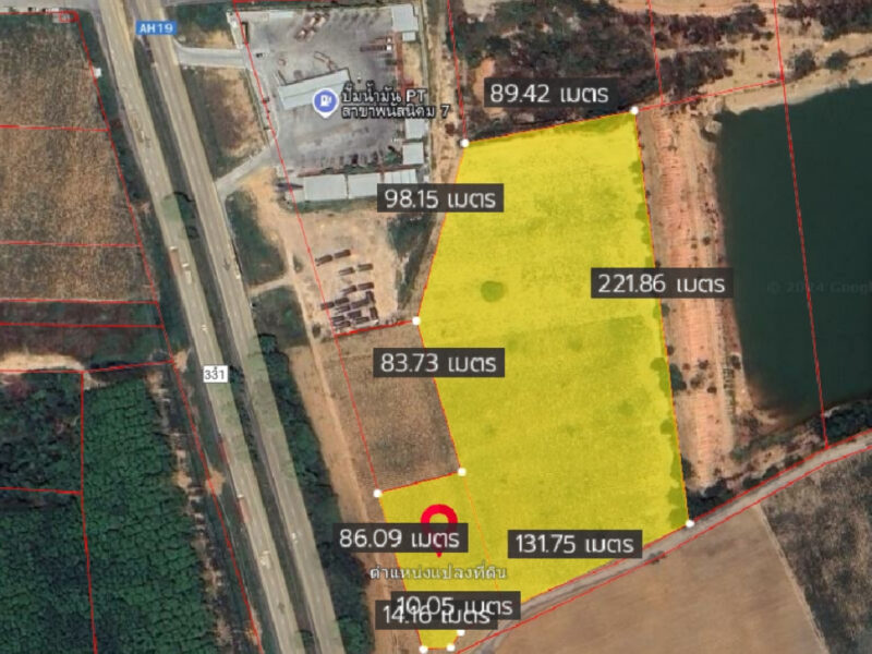 ขาย ที่ดิน ME147 แปลงใหญ่ ทำเลดี ติดถนนทางหลวง 331 หนองปรือ พนัสนิคม ชลบุรี . 20 ไร่ 1 งาน 53 ตรว ที่สูง ไม่ต้องถม ขายถูกสุดในย่านนี้