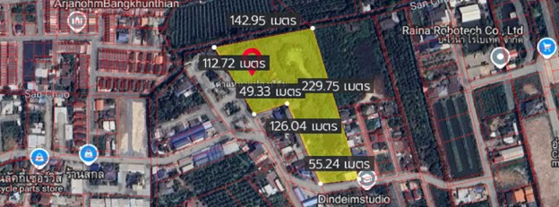 ขายที่ดิน 13 ไร่ บางขุนเทียน กรุงเทพฯ