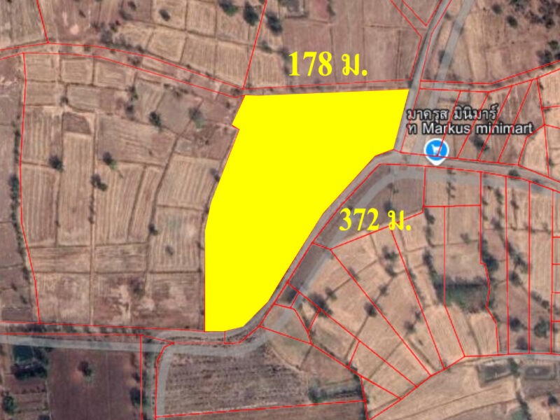 ที่ดินเปล่า 21-0-71 ไร่ โครราช อ.ด่านขุนทด ต.บ้านแปลง ขายราคาถูก