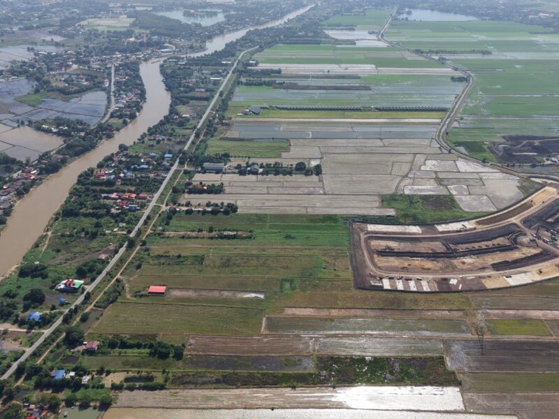 ขายที่ดิน ใกล้คลองเจ้าพระยา 2 อยุธยา ใกล้ถนน Highway4036 เหมาะลงทุนในอนาคต