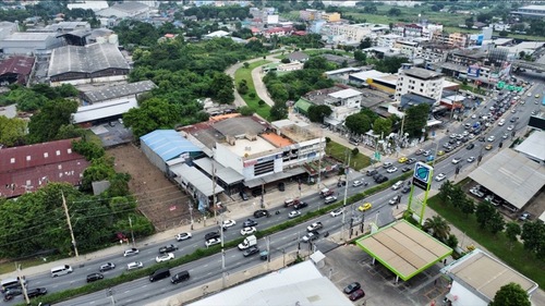 ขายที่ดิน ถมแล้ว ติดถนนใหญ่ ติวานนท์ ใกล้แยกสวนสมเด็จ ปากเกร็ด