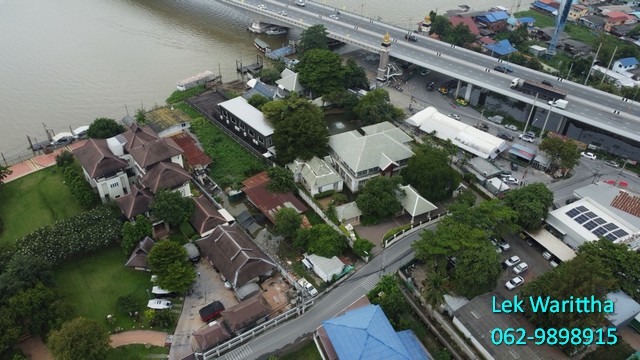 ขายที่ดินติดแม่น้ำ ทำเลทอง ใกล้สะพานพระราม 4 พร้อมวิวสวยๆ เหมาะสำหรับสร้างบ้านหรือธุรกิจ!