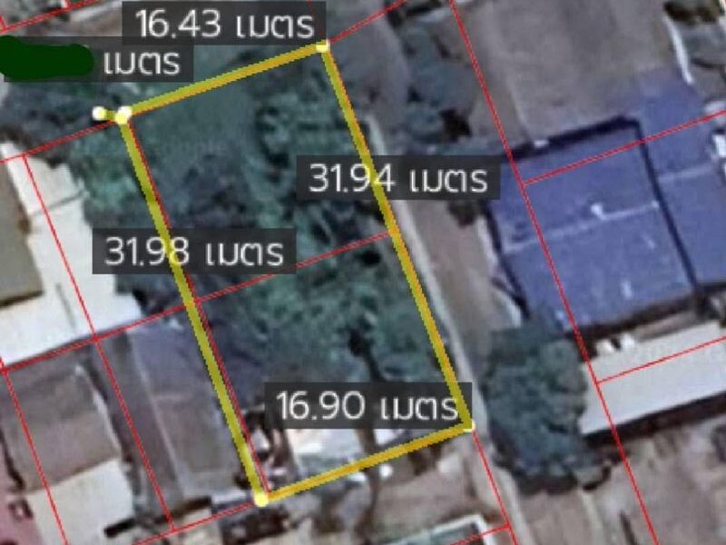 ขาย ที่ดิน เทียนทะเล 20 แยก 8 128ตรว แปลงสวย ติดถนน 3 ด้าน พื้นที่สีเหลือง