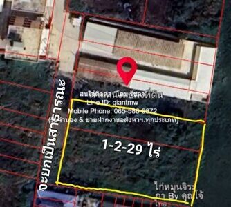 พื้นที่ดิน ขายที่ดิน ซ.สังฆสันติสุข 6 หนองจอก กรุงเทพ (ผังสีส้ม: ย.5-8) 1-2-29 ไร่, 6.29 ล้านบาท 6290000 บ. ใกล้ ห่างแม็คโคร หนองจอก 2.3 กม. BIG SALE!! กรุงเทพ