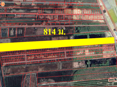 ขายที่ดินเปล่า 25-3-86 ไร่ จ.เพชรบุรี ติดหาดเจ้าสำราญ