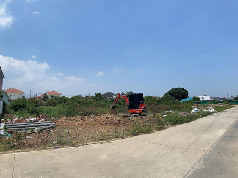 ขายที่ดิน 3 ไร่ 82 ตร.ว. ซอยเทพารักษ์ 96 (ซอยพัฒนาสุข 5) ใกล้ตลาดสังกะสี
