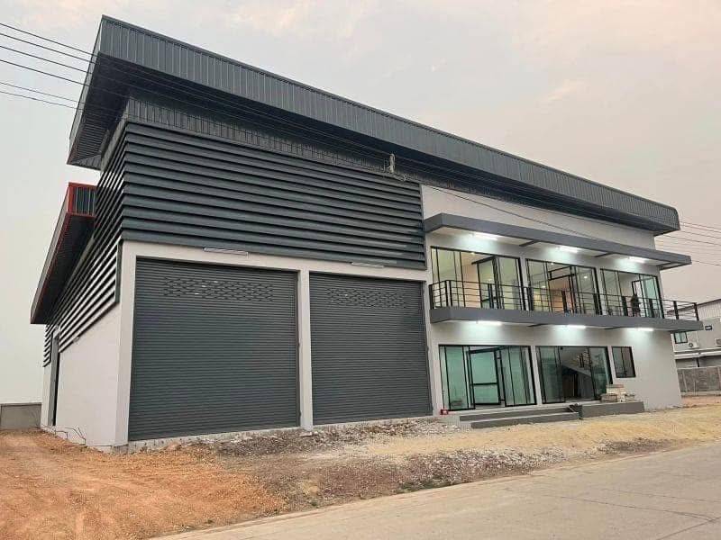 เปิดโครงการใหม่ ขายถูกที่ดินพร้อมโรงงานใหม่ ติดถนนใหญ่ บางบัวทอง