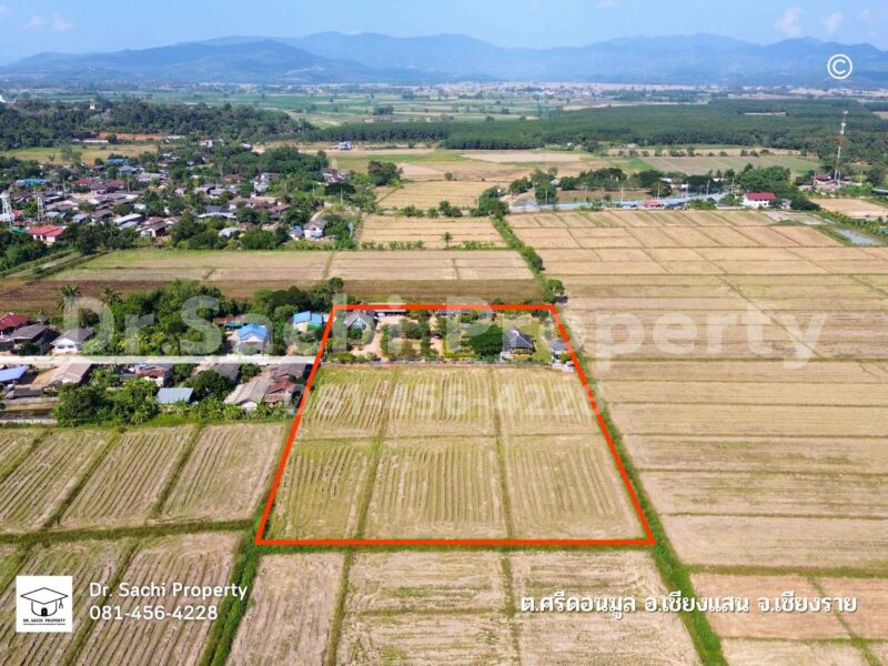 ขายที่ดิน พร้อมบ้านพักสวยและโฮมสเตย์ วิวเขา 3 ด้าน ใกล้สามเหลี่ยมทองคำ, ดอยสะโง้ จ.เชียงราย