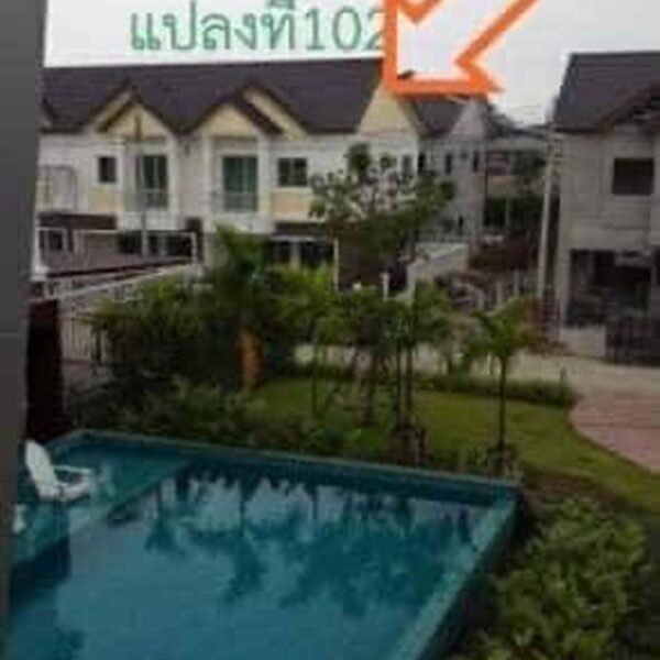 ขายด่วน! ทาวน์โฮมใหม่มือหนึ่ง ห้องหัวมุม ทำเลทองในโครงการ พฤกษาพรรณ แกรนด์ ลำพยา 2 โทร 089-7755-017