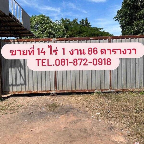 ขายที่ดินติดถนนอุดรธานี - หนองบัวลำภู