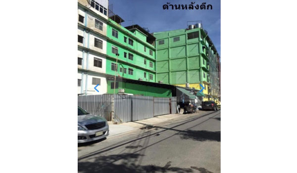 ขายถูก ตึกแถว 5 ชั้น 4 คูหาติดกัน ใกล้สถานีรถไฟฟ้าหลักสอง 200เมตร