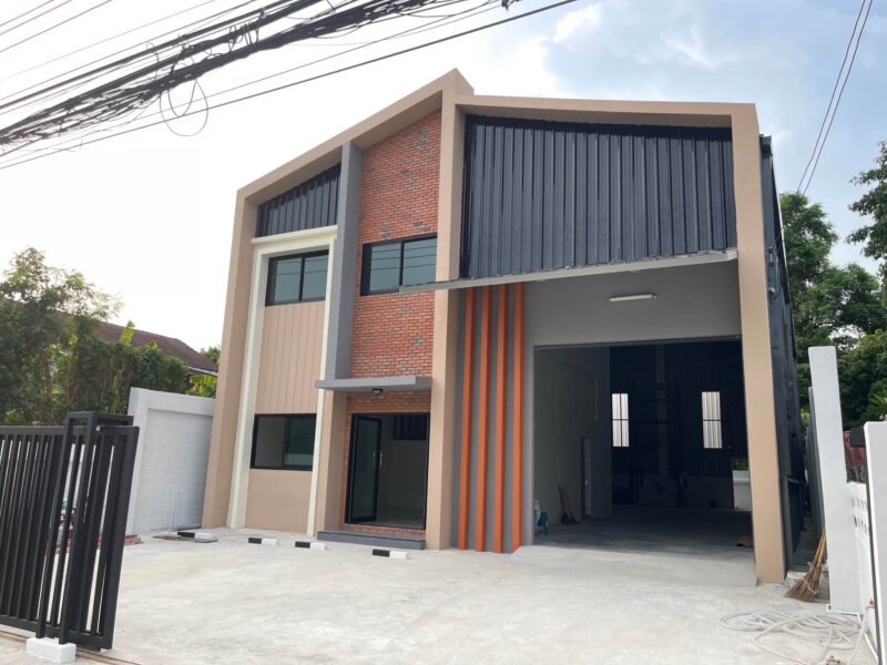 -ขายที่ดินพร้อมสร้างโรงงาน โกดัง คลังสินค้า