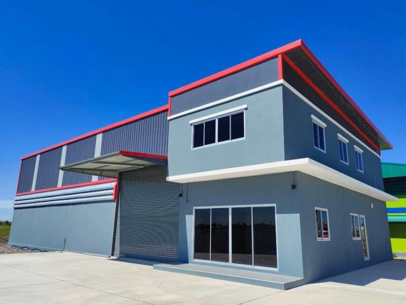 ขายโรงงาน โกดัง คลังสินค้าสร้างใหม่ ย่านบางบัวทอง นนทบุรี