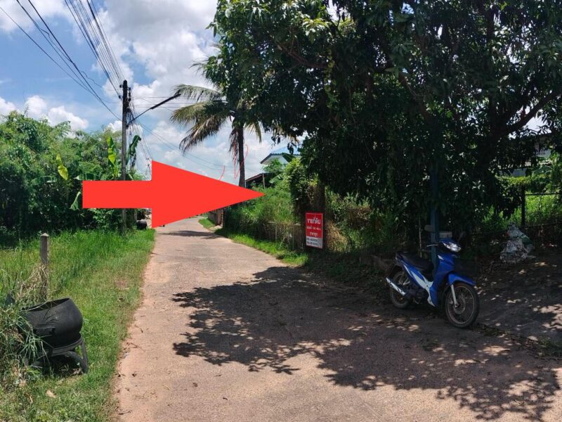 ขายด่วนที่ดิน 140 ตรว. ตำบลกลาง อำเภอเสลภูมิ จ.ร้อยเอ็ด