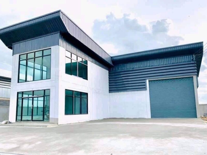 ขายโรงงาน โกดัง คลังสินค้าสร้างใหม่ ย่านบางบัวทอง นนทบุรี