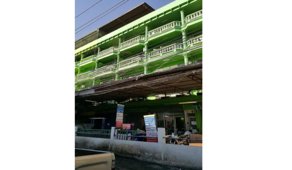 ขายถูก ตึกแถว 5 ชั้น 4 คูหาติดกัน ใกล้สถานีรถไฟฟ้าหลักสอง 200เมตร