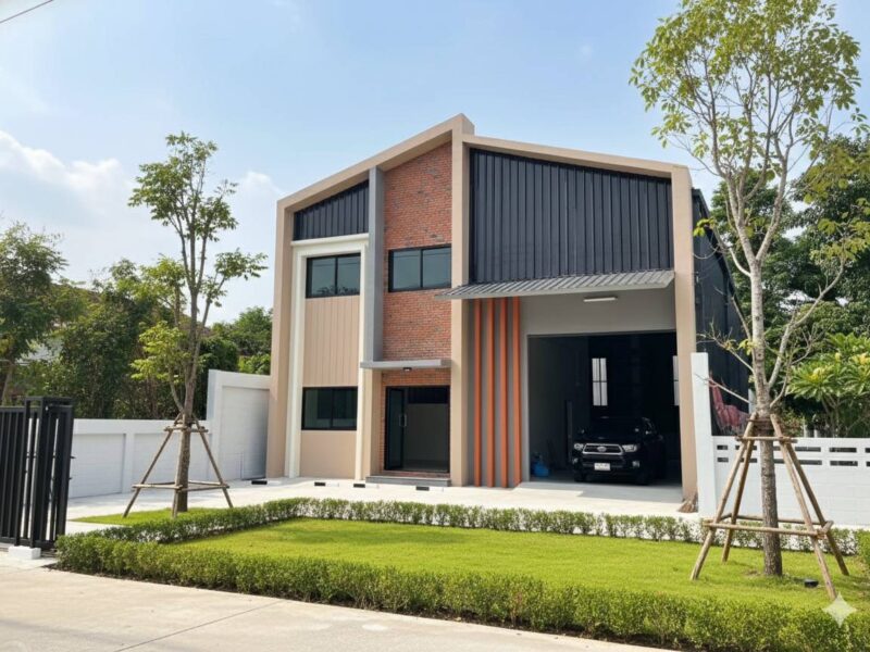 ที่ดินบางบัวทอง พร้อมสร้างโกดัง+ออฟฟิศ ทำเลศักยภาพ สิ่งอำนวยความสะดวกครบ