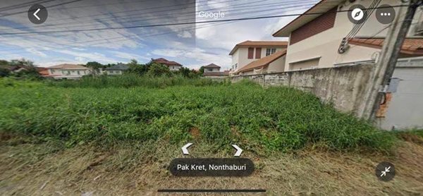 ขายที่ดินแปลงสวย ซอยแจ้งวัฒนะ 43 ปากเกร็ด นนทบุรี ทรงสี่เหลี่ยมผืนผ้า ขนาด 346 ตารางวา โทร 081-888-1986
