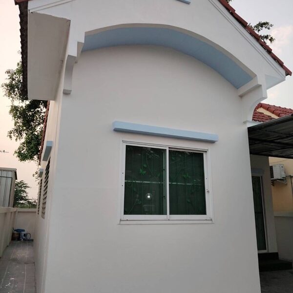 ขายบ้านเดี่ยว ทองธารา หนองจอก พร้อมอยู่ ใกล้ BigC เเม็คโคร ตลาดหนองจอก ฟรีค่าโอน โทร 0992929787