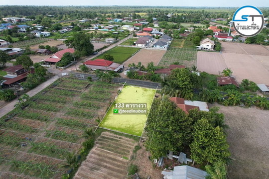 ที่ดินแปลงสวยติดลาดยาง 133 ตรว. บ้านเกษตร ต.คำขวาง