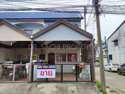 ขายทาวน์เฮ้าส์ 2 ชั้น 16 ตร.ว. ใกล้ ม.แม่ฟ้าหลวง หมู่บ้านฟ้าไทย จ.เชียงราย