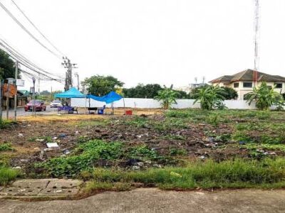 ขายที่ดินเปล่า แปลงมุม 4 แปลงติดกัน (ขายรวม) ซอยเพชรเกษม 69 แยก 6-2 กรุงเทพฯ