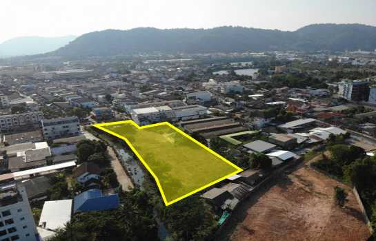 ขายที่ดิน 2.8 ไร่ ใจกลางเมืองภูเก็ต ติดถนนเยาวราช | ตรงข้าม รพ.กรุงเทพภูเก็ต | เหมาะพัฒนาโครงการอสังหา