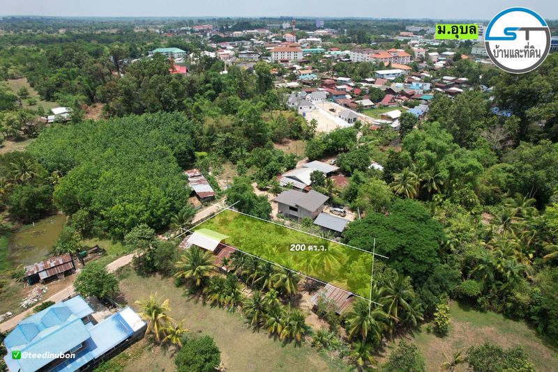 ที่ดินโซน ม.อุบล 200 ตรว. ราคาถูก