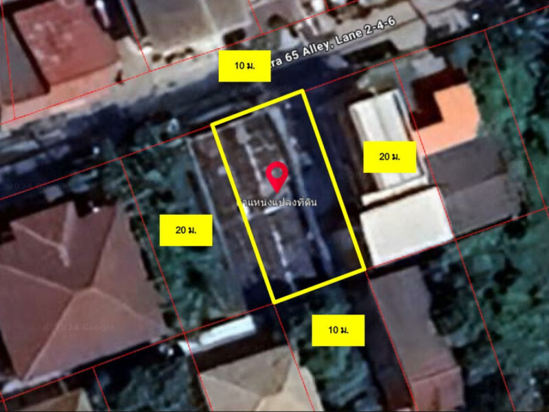 ขาย ที่ดิน รามอินทรา 65 แยก 2-4-6 49.9 ตร.วา ใกล้สถานีรถไฟฟ้าวัชรพลและรามอินทรา กม.6 แปลงสี่เหลี่ยมสวย เหมาะสร้างบ้าน