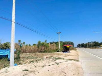 ขายที่ดิน 4-0-80 ไร่ ติดถนนหมายเลข 2083 ใกล้วิทยาลัยเกษตรและเทคโนโลยียโสธร