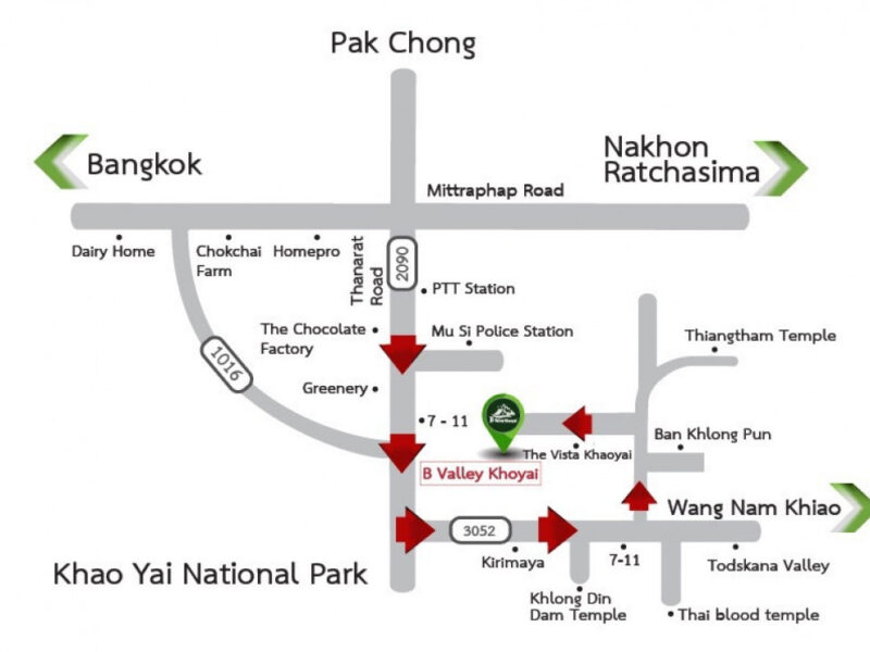 ขาย ที่ดิน เขาใหญ่B Valley Khaoyai 200 ตร.วา ถมแล้ว วิวภูเขา เหมาะสร้างบ้าน พูลวิลล่า