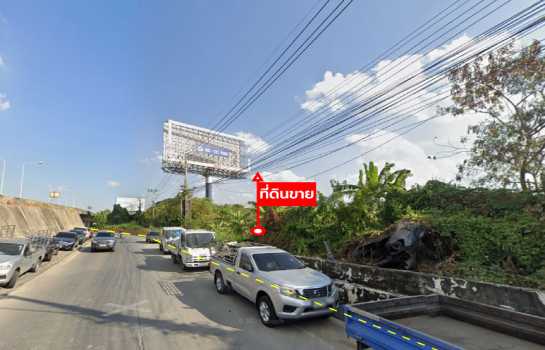 ขายที่ดิน 7 ไร่ 1 งาน 39 ตร.ว. ติดถนนนครอินทร์ ใกล้ ม.ราชพฤกษ์