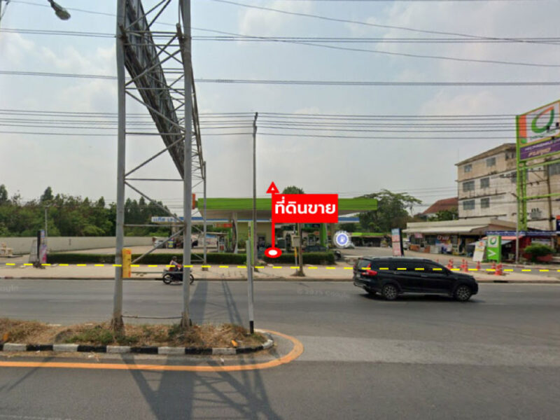 ขายที่ดิน 9 ไร่ 0 งาน 11 ตร.ว. ติดถนนปทุมธานี 3111 ใกล้โลตัสปทุมธานี