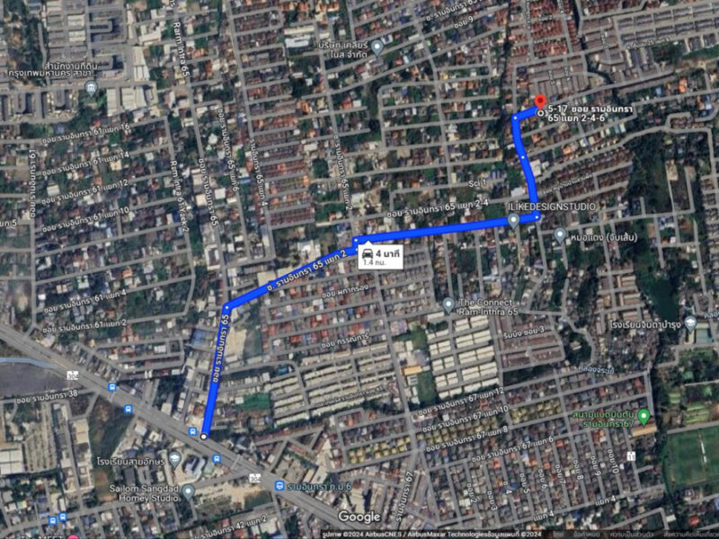 ขาย ที่ดิน รามอินทรา 65 แยก 2-4-6 49.9 ตร.วา ใกล้สถานีรถไฟฟ้าวัชรพลและรามอินทรา กม.6 แปลงสี่เหลี่ยมสวย เหมาะสร้างบ้าน