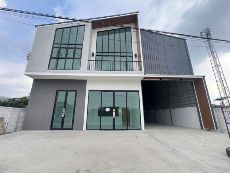 ขายโรงงาน โกดัง คลังสินค้าสร้างใหม่และที่ดิน บางบัวทอง340