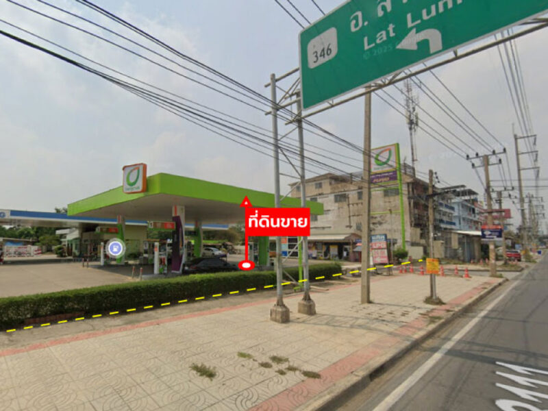 ขายที่ดิน 9 ไร่ 0 งาน 11 ตร.ว. ติดถนนปทุมธานี 3111 ใกล้โลตัสปทุมธานี