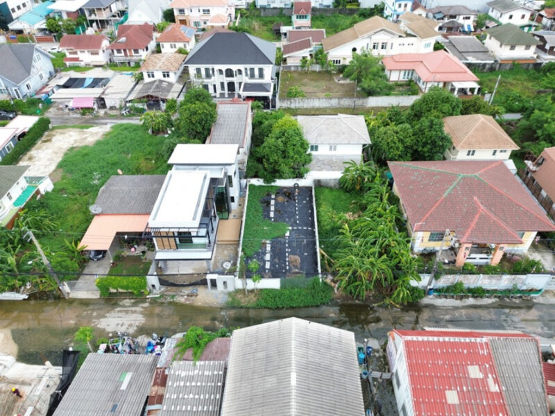 ขาย ที่ดิน รามอินทรา 65 แยก 2-4-6 49.9 ตร.วา ใกล้สถานีรถไฟฟ้าวัชรพลและรามอินทรา กม.6 แปลงสี่เหลี่ยมสวย เหมาะสร้างบ้าน