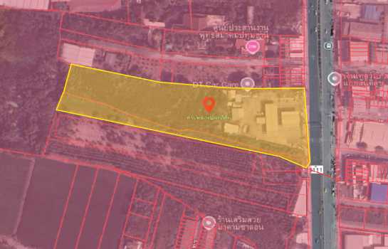 ขายที่ดิน 9 ไร่ 0 งาน 11 ตร.ว. ติดถนนปทุมธานี 3111 ใกล้โลตัสปทุมธานี