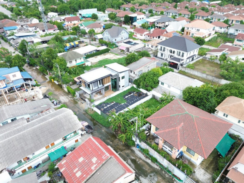 ขาย ที่ดิน รามอินทรา 65 แยก 2-4-6 49.9 ตร.วา ใกล้สถานีรถไฟฟ้าวัชรพลและรามอินทรา กม.6 แปลงสี่เหลี่ยมสวย เหมาะสร้างบ้าน