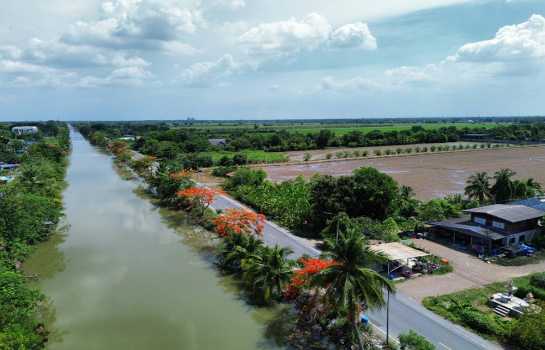 ขาย ที่ดิน คลอง 11 หนองเสือ รังสิต นครนายก 69 ไร่ 3 งาน 58 ตร.วา แปลงสี่เหลี่ยมสวย เหมาะทำโครงการจัดสรร